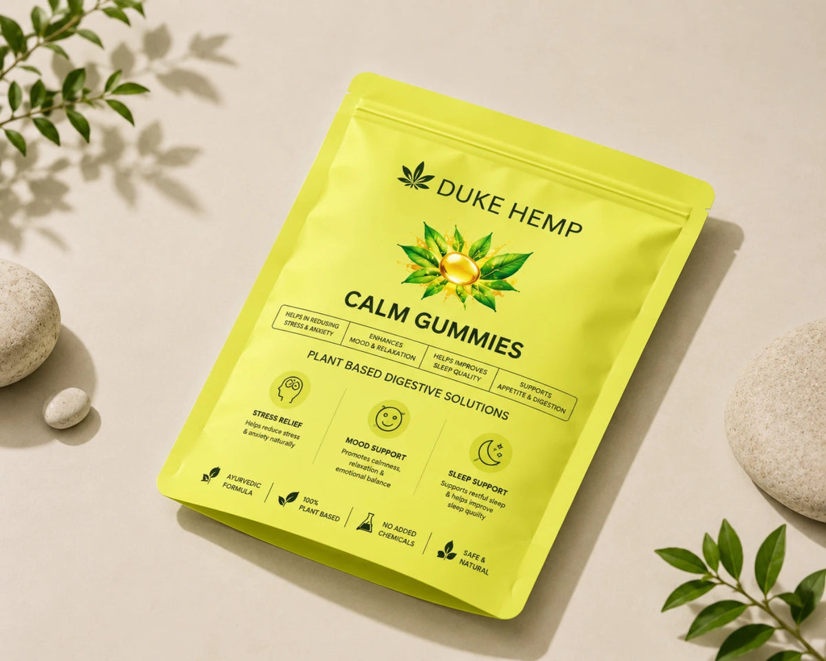 Premium bhang gummies and Vijaya wellness products made using cannabis leaves for relaxation and herbal wellness in India