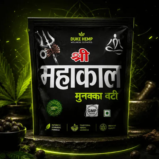 Mahakal Munakka Vati premium Ayurvedic bhang goli with Munakka and herbal ingredients balls